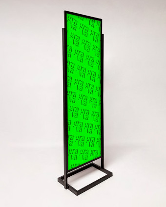 Suporte Publicitário de Aço